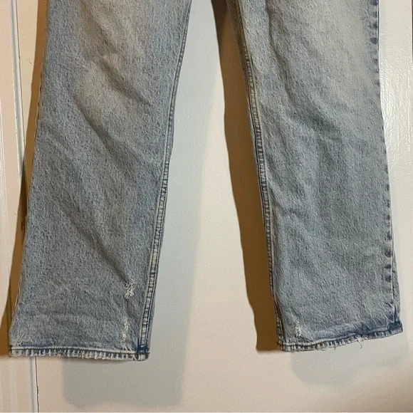 ABERCROMBIE & Fitch Ultra High Rise 90s Straight Jean size 28 - Picture 9 of 10